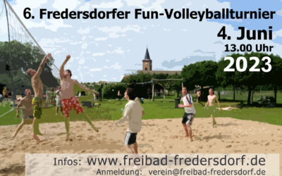 6. Fun-Volleyballturnier zur Saisoneröffnung 2023