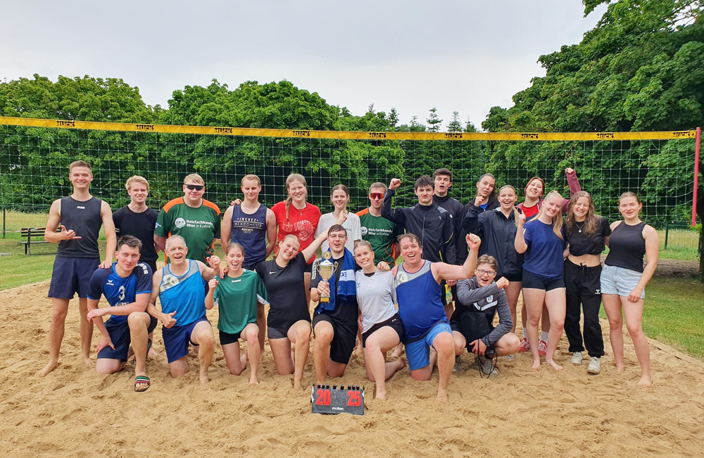 Fun-Volleyballtournier im Freibad Fredersdorf